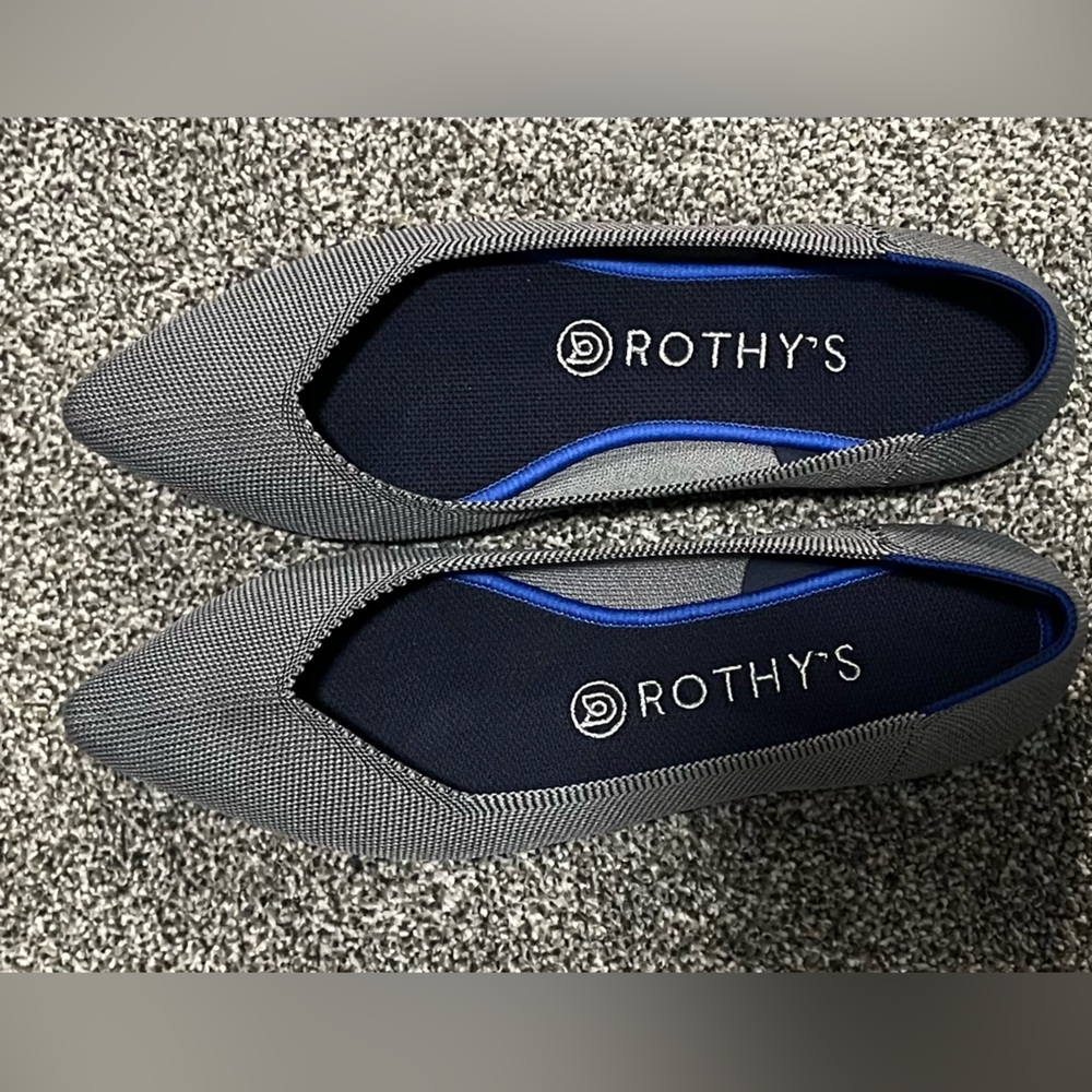 Slate Grey Rothy’s size W8